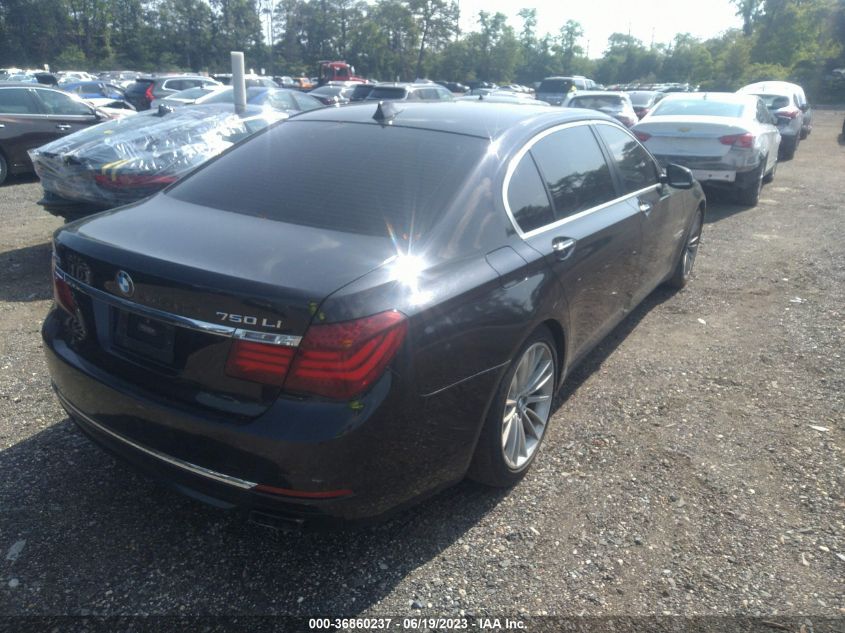 2013 BMW 7 SERIES 750LI XDRIVE - WBAYF8C53DDE59089