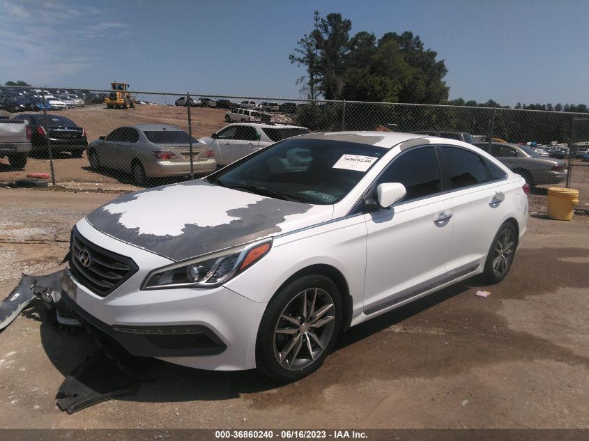 2015 HYUNDAI SONATA 2.0T SPORT - 5NPE34AB6FH103164