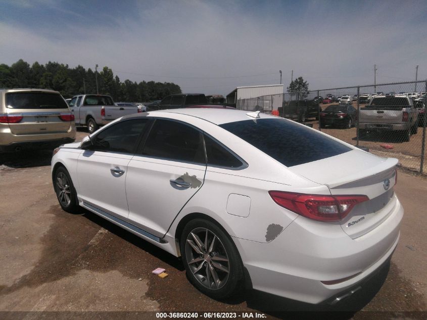 2015 HYUNDAI SONATA 2.0T SPORT - 5NPE34AB6FH103164