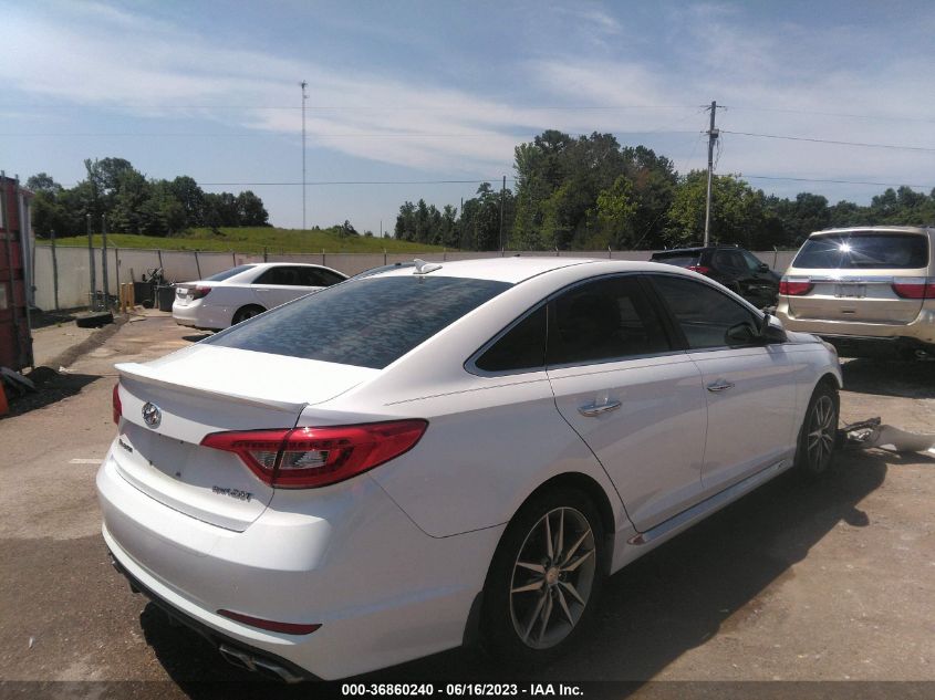 2015 HYUNDAI SONATA 2.0T SPORT - 5NPE34AB6FH103164