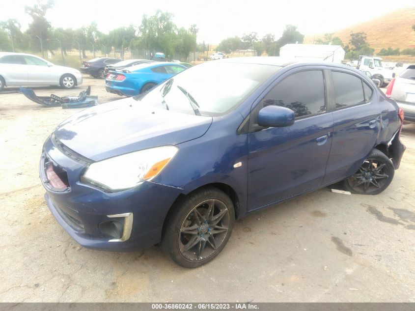 2017 MITSUBISHI MIRAGE G4 ES - ML32F3FJ5HHF09187