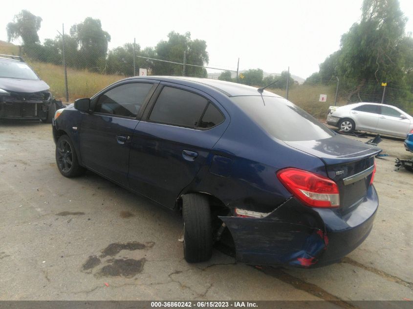2017 MITSUBISHI MIRAGE G4 ES - ML32F3FJ5HHF09187
