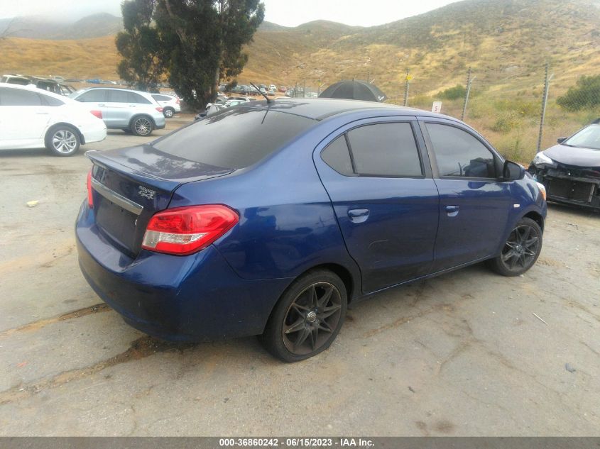 2017 MITSUBISHI MIRAGE G4 ES - ML32F3FJ5HHF09187