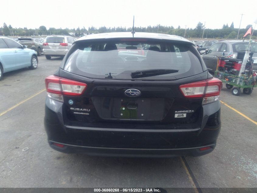 2019 SUBARU IMPREZA - 4S3GTAA6XK3745919