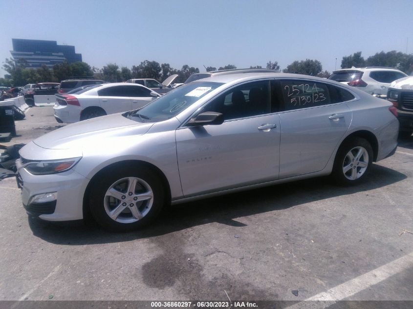 2021 CHEVROLET MALIBU LS - 1G1ZC5STXMF082253