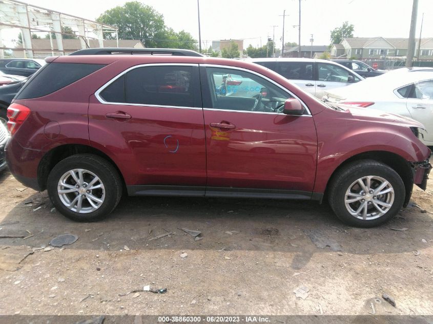 2017 CHEVROLET EQUINOX LT - 2GNFLFEK2H6245262