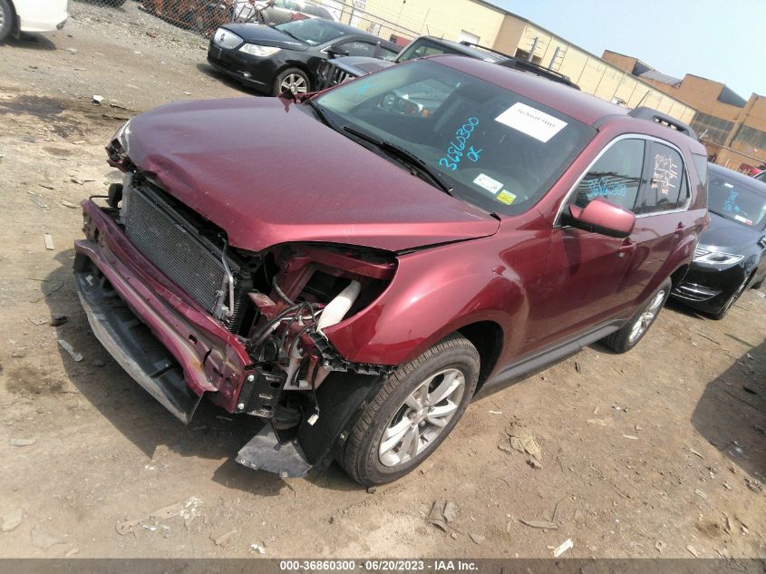 2017 CHEVROLET EQUINOX LT - 2GNFLFEK2H6245262