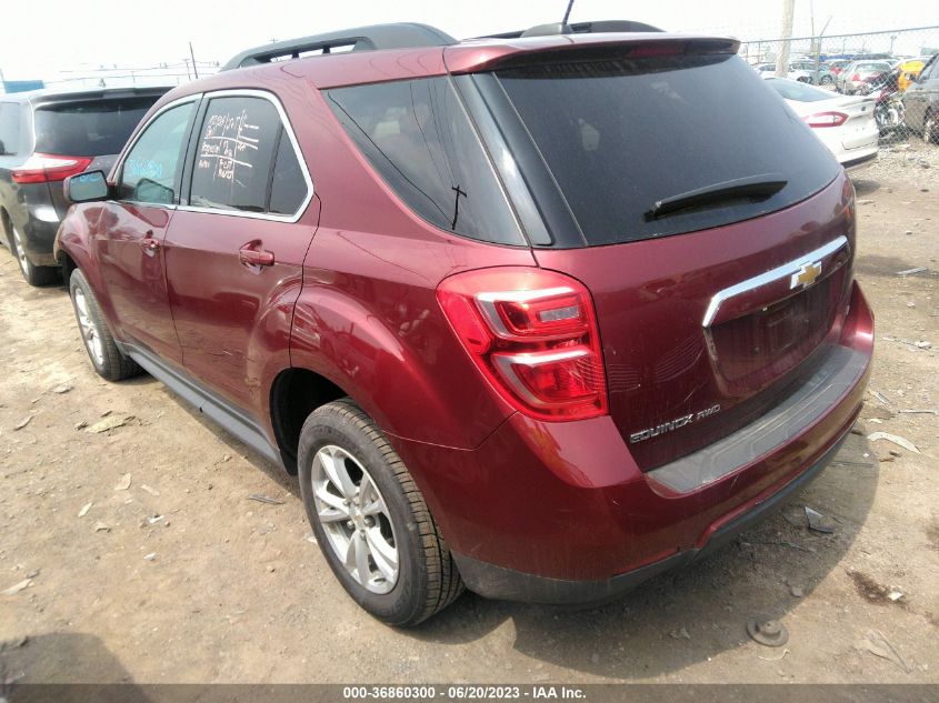 2017 CHEVROLET EQUINOX LT - 2GNFLFEK2H6245262