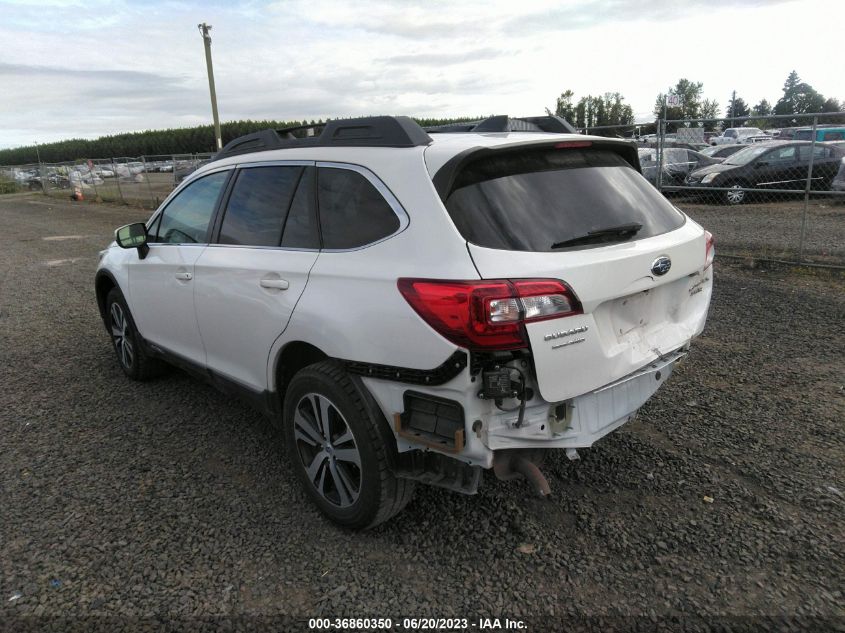 2018 SUBARU OUTBACK LIMITED - 4S4BSENC5J3323295
