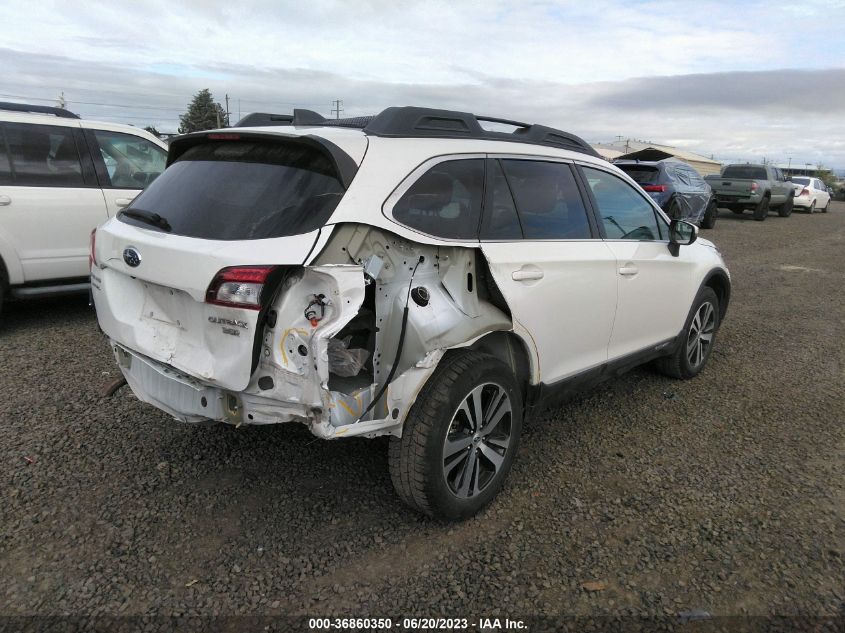 2018 SUBARU OUTBACK LIMITED - 4S4BSENC5J3323295