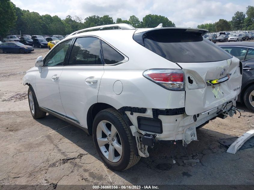 2013 LEXUS RX 350 - 2T2ZK1BA4DC113115