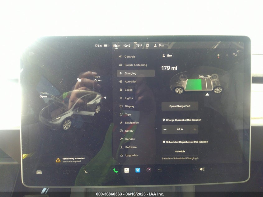 VIN 5YJYGDEE8MF180961 2021 TESLA MODEL Y LONG RANGE