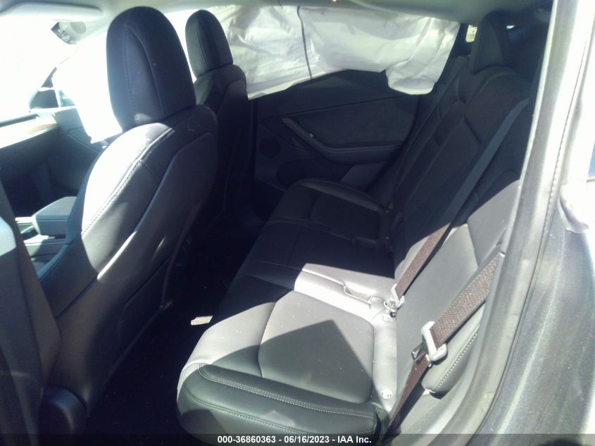 VIN 5YJYGDEE8MF180961 2021 TESLA MODEL Y LONG RANGE