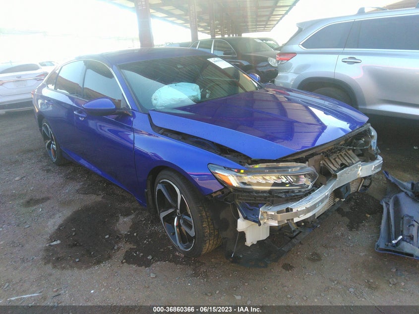 VIN 1HGCV1F30KA095938 2019 HONDA ACCORD SEDAN SPORT 1.5T