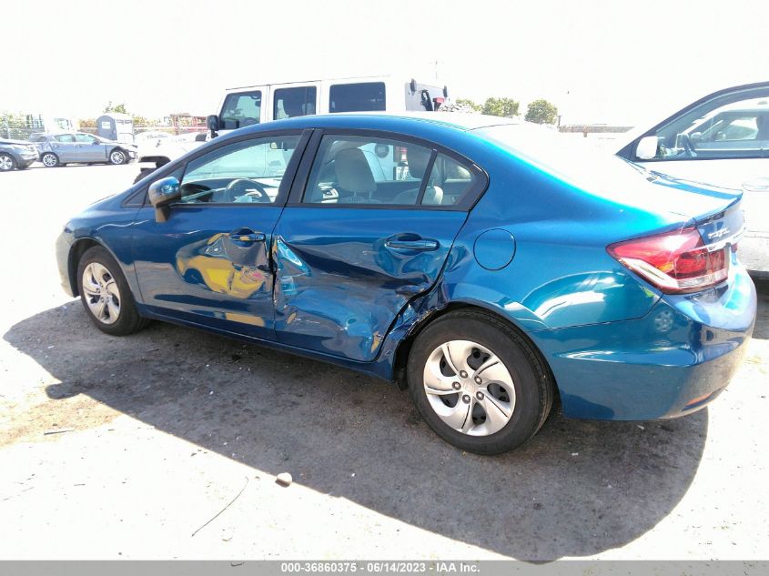 2015 HONDA CIVIC SEDAN LX - 2HGFB2F57FH561627