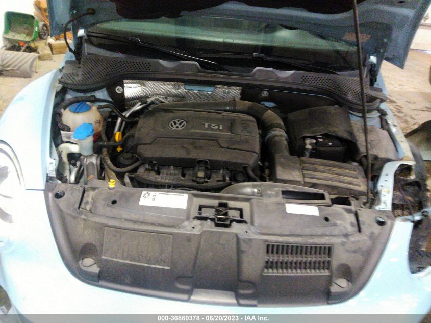 2014 VOLKSWAGEN BEETLE CONVERTIBLE 1.8T W/TECH 3VW507AT3EM821621