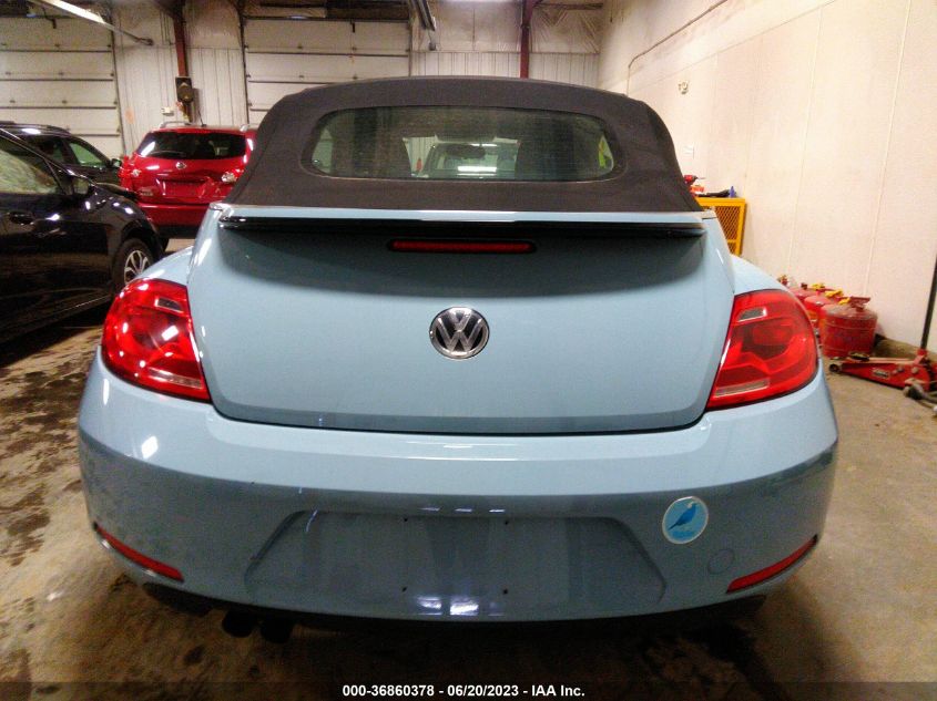 2014 VOLKSWAGEN BEETLE CONVERTIBLE 1.8T W/TECH 3VW507AT3EM821621