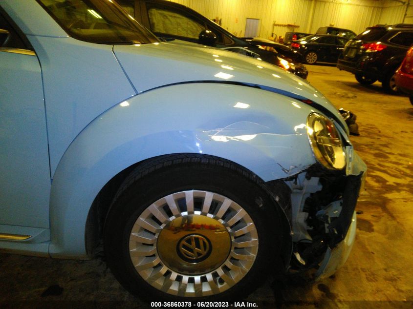 2014 VOLKSWAGEN BEETLE CONVERTIBLE 1.8T W/TECH 3VW507AT3EM821621