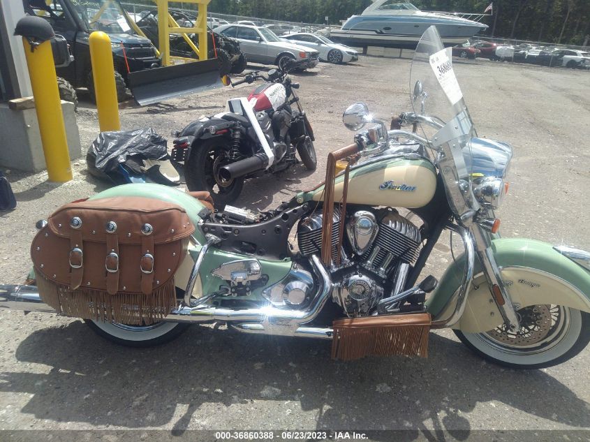 2017 INDIAN MOTORCYCLE CO. CHIEF VINTAGE 56KCCVAA1H3354106