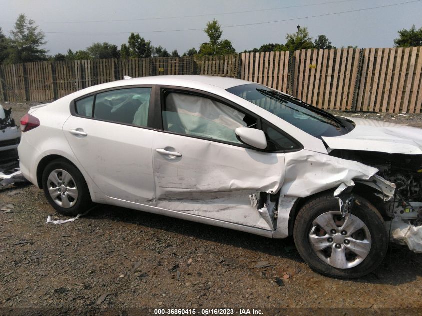 2017 KIA FORTE LX - 3KPFL4A70HE059377