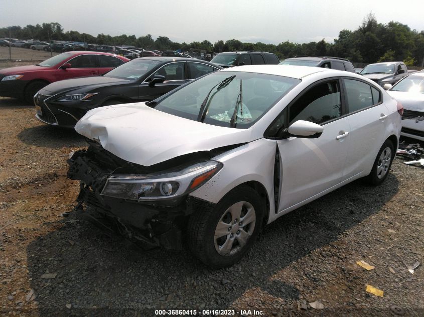 2017 KIA FORTE LX - 3KPFL4A70HE059377