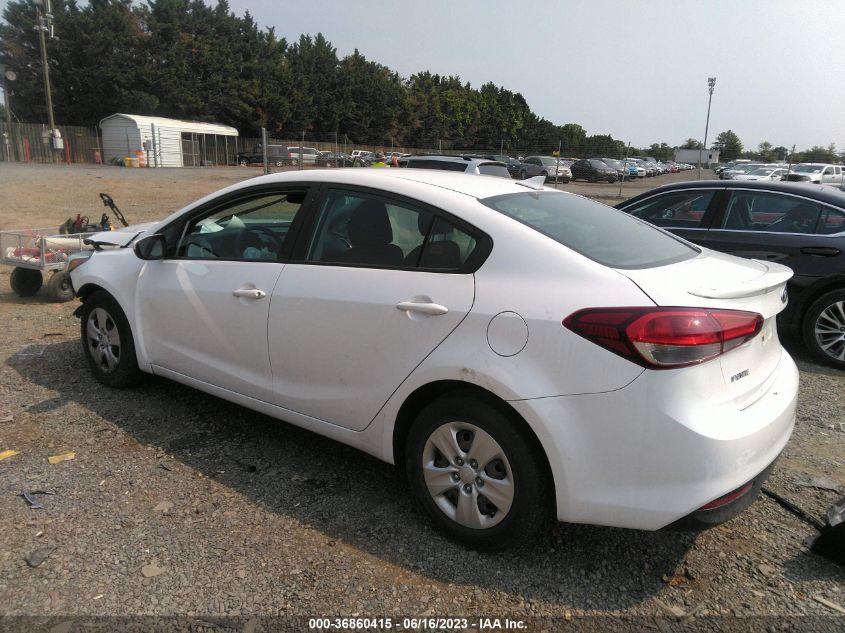 2017 KIA FORTE LX - 3KPFL4A70HE059377