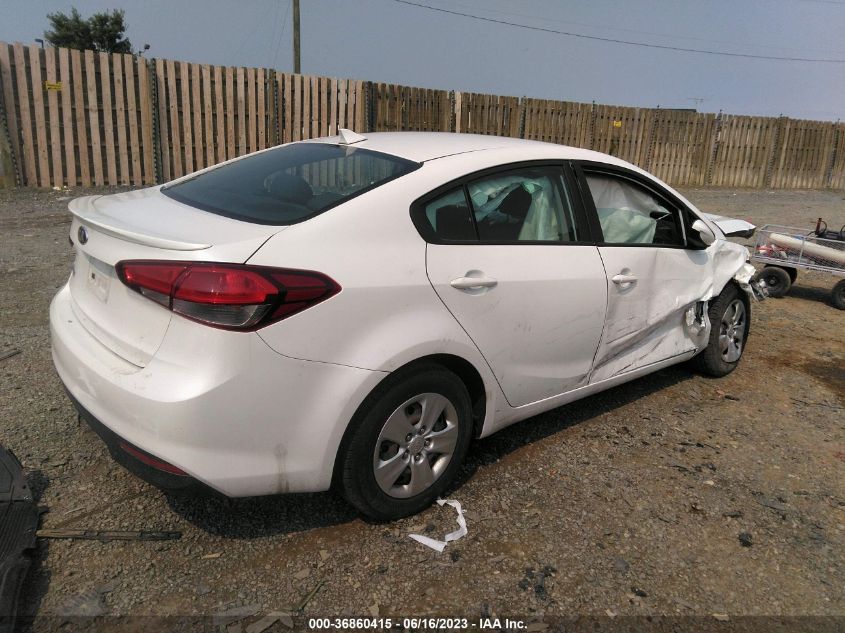 2017 KIA FORTE LX - 3KPFL4A70HE059377