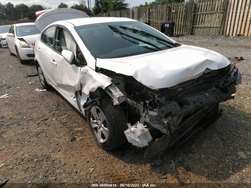 2017 KIA FORTE LX - 3KPFL4A70HE059377