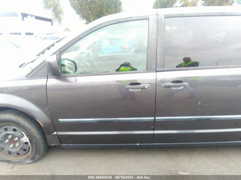 2016 DODGE GRAND CARAVAN AMERICAN VALUE PKG - 2C4RDGBG8GR170055