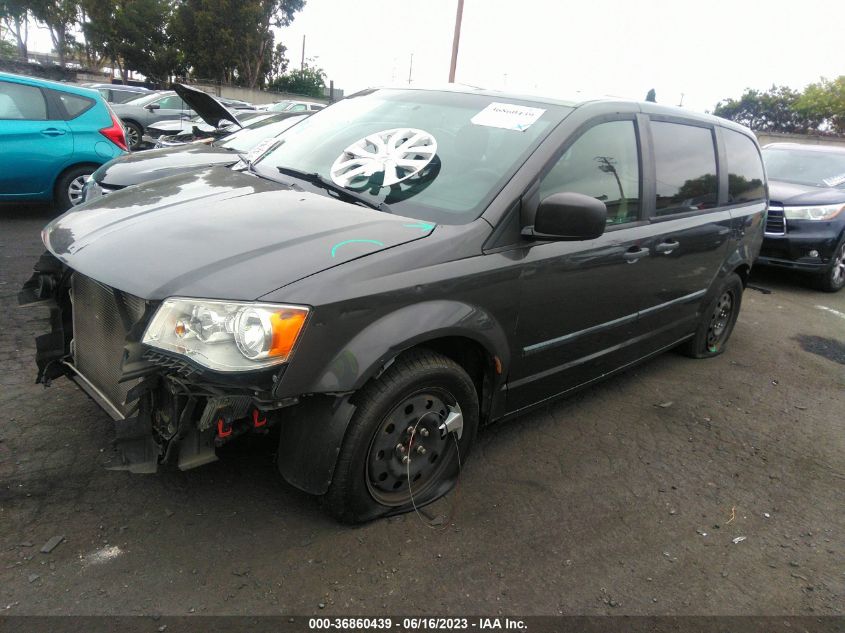 2016 DODGE GRAND CARAVAN AMERICAN VALUE PKG - 2C4RDGBG8GR170055