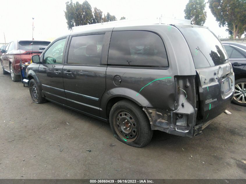2016 DODGE GRAND CARAVAN AMERICAN VALUE PKG - 2C4RDGBG8GR170055