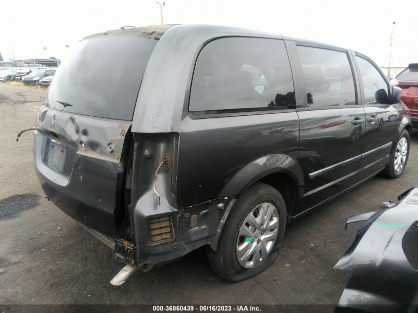 2016 DODGE GRAND CARAVAN AMERICAN VALUE PKG - 2C4RDGBG8GR170055