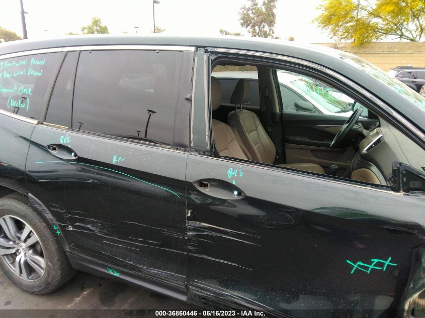 2016 HONDA PILOT EX-L - 5FNYF5H54GB057814