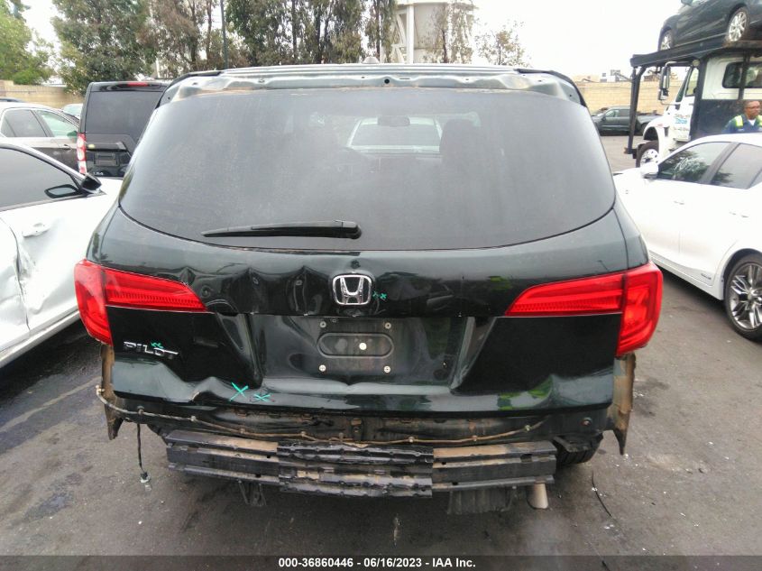 2016 HONDA PILOT EX-L - 5FNYF5H54GB057814
