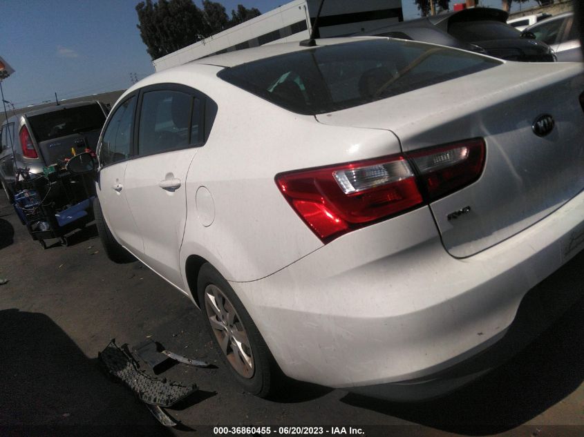 2016 KIA RIO LX - KNADM4A34G6623745