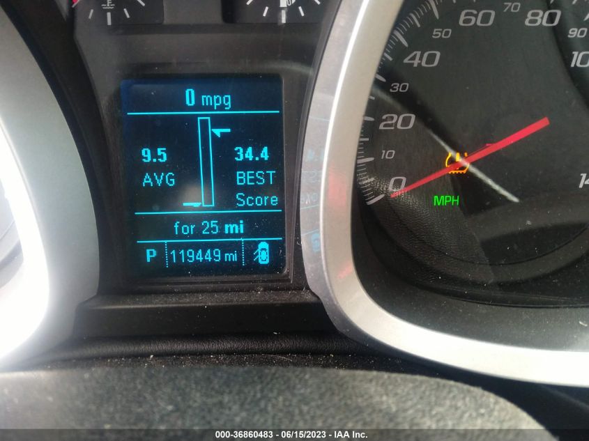 2013 CHEVROLET EQUINOX LT - 2GNALDEK5D1147915