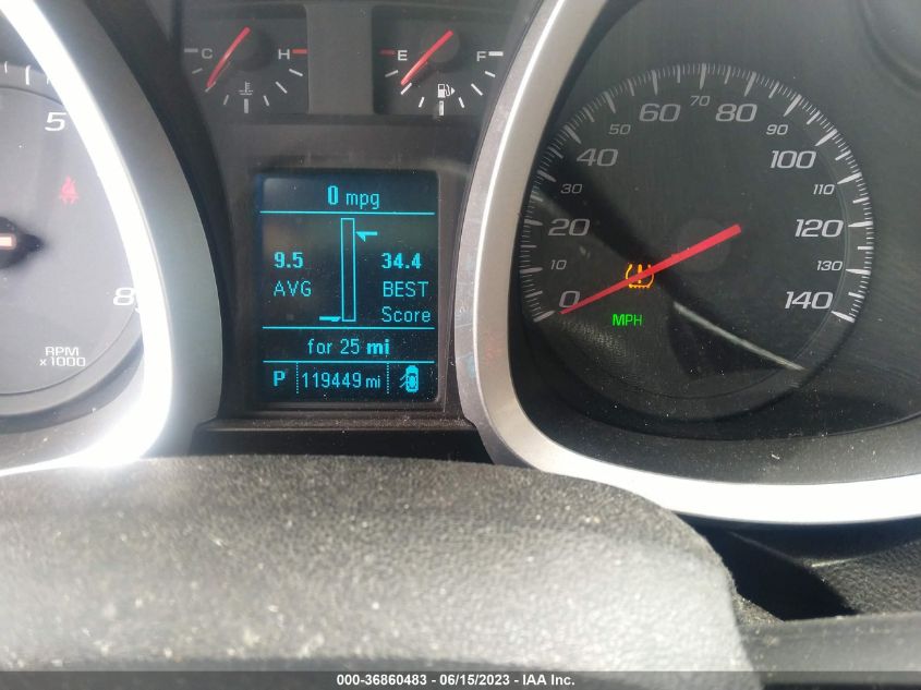 2013 CHEVROLET EQUINOX LT - 2GNALDEK5D1147915