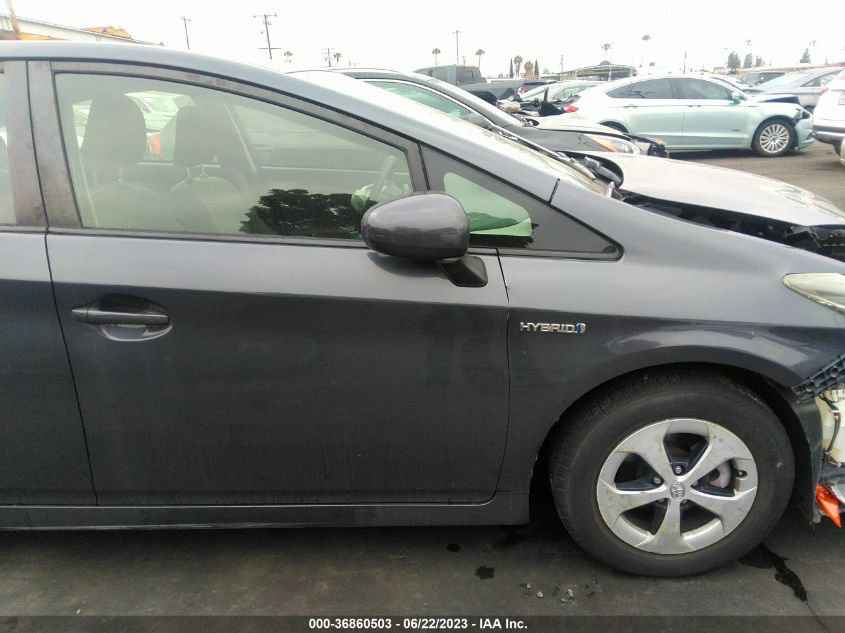 2013 TOYOTA PRIUS ONE/TWO/THREE/FOUR/FIVE - JTDKN3DU3D1634377