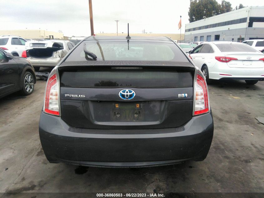 2013 TOYOTA PRIUS ONE/TWO/THREE/FOUR/FIVE - JTDKN3DU3D1634377