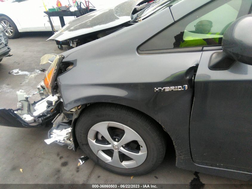 2013 TOYOTA PRIUS ONE/TWO/THREE/FOUR/FIVE - JTDKN3DU3D1634377