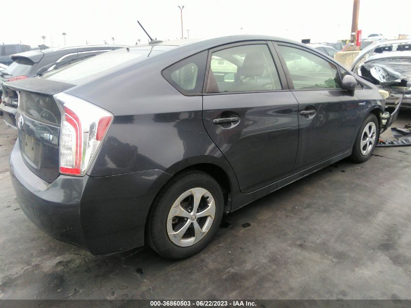 2013 TOYOTA PRIUS ONE/TWO/THREE/FOUR/FIVE - JTDKN3DU3D1634377