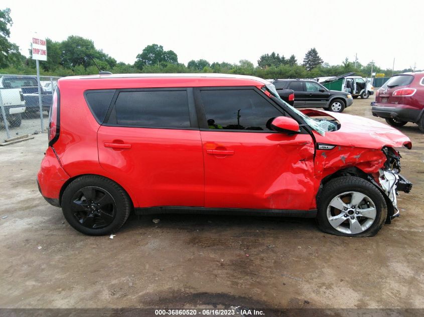2019 KIA SOUL BASE - KNDJN2A29K7654748