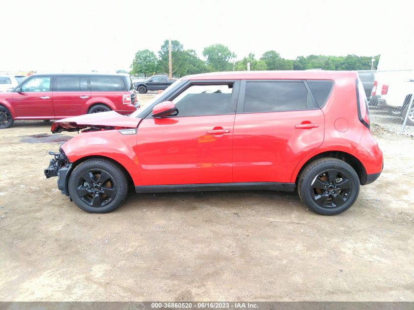 2019 KIA SOUL BASE - KNDJN2A29K7654748
