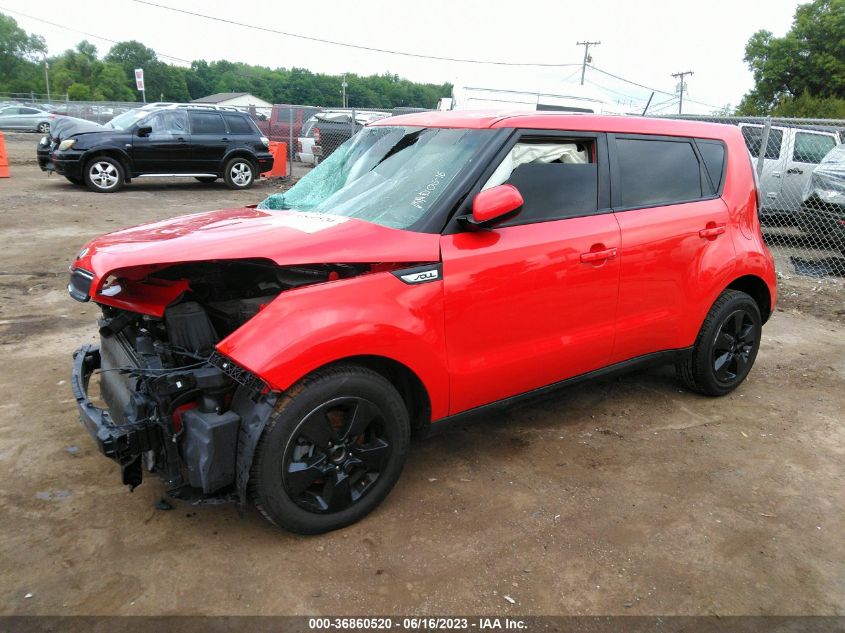 2019 KIA SOUL BASE - KNDJN2A29K7654748