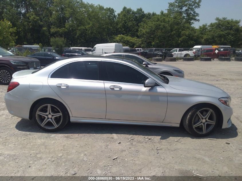 2015 MERCEDES-BENZ C-CLASS C 300 - 55SWF4KB2FU080330