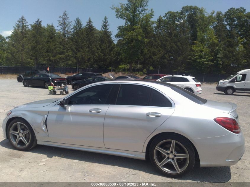 2015 MERCEDES-BENZ C-CLASS C 300 - 55SWF4KB2FU080330