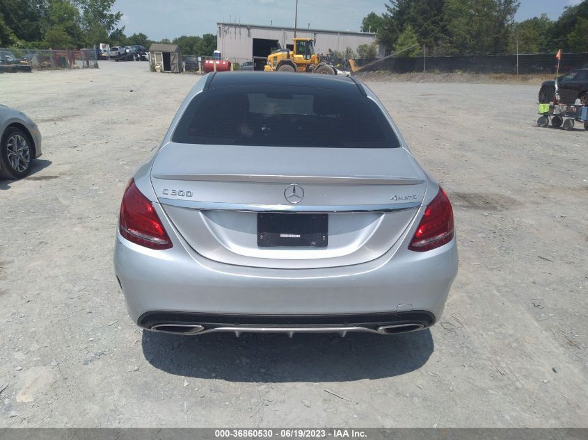 2015 MERCEDES-BENZ C-CLASS C 300 - 55SWF4KB2FU080330