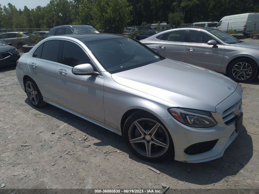 2015 MERCEDES-BENZ C-CLASS C 300 - 55SWF4KB2FU080330