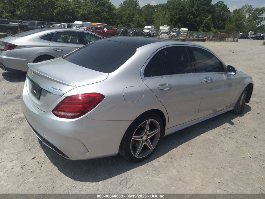 2015 MERCEDES-BENZ C-CLASS C 300 - 55SWF4KB2FU080330