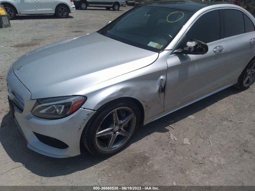 2015 MERCEDES-BENZ C-CLASS C 300 - 55SWF4KB2FU080330